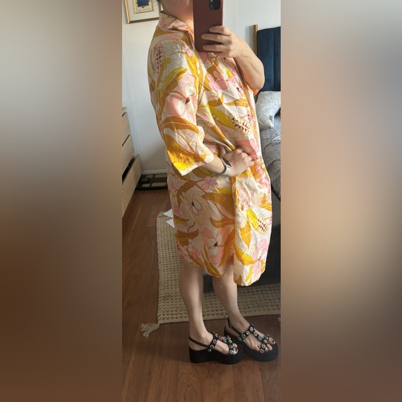 loungee vintage dress with paisley pucci esque print #retro 60s - Picture 3 of 8